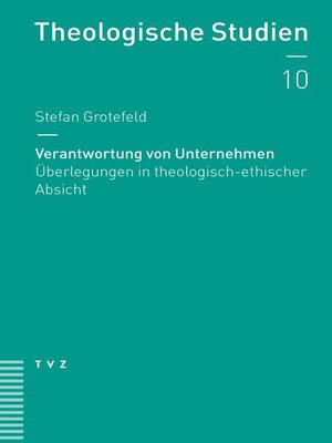 cover image of Verantwortung von Unternehmen